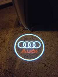 Luzes Logotipo Audi