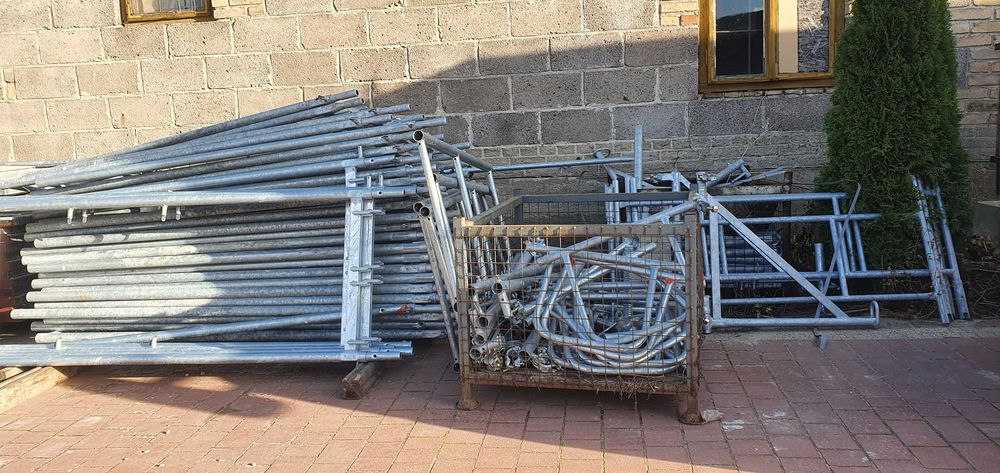 RUSZTOWANIE używane elewacyjne fasadowe system RUX