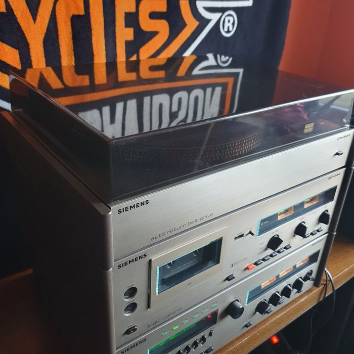 Hi end stereo SIEMENS RS RC RW 444 wzmacniacz deck gramofon vintage