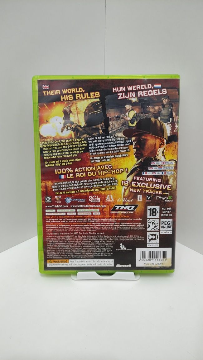 50 Cent Blood on The Sand Xbox 360