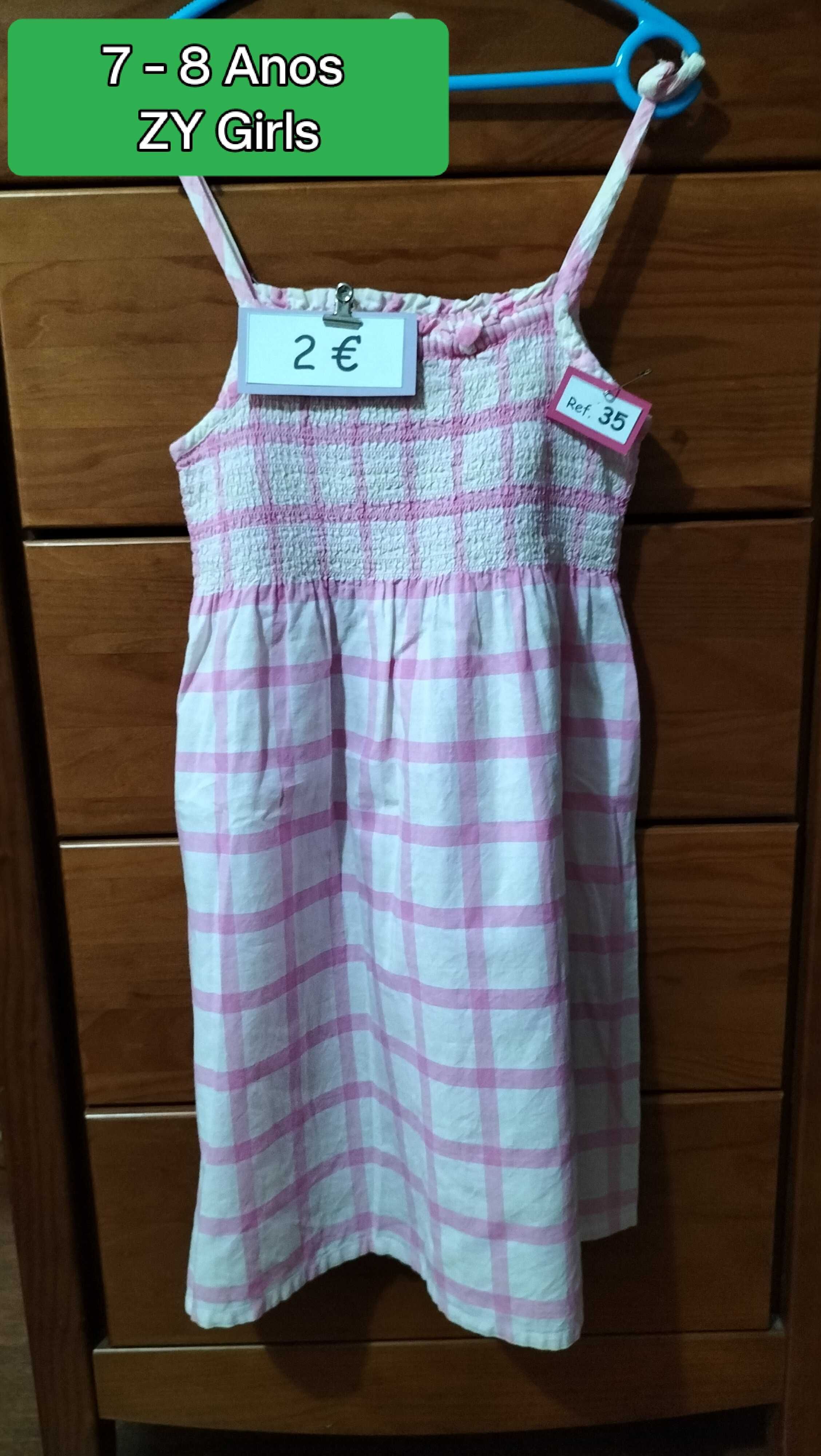 Vestidos menina - verão e inverno