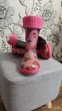 Сапоги  резиновые детские, чобітки дитячі, Alisa Line