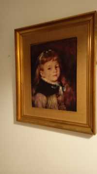 Reprodução de quadro de Renoir