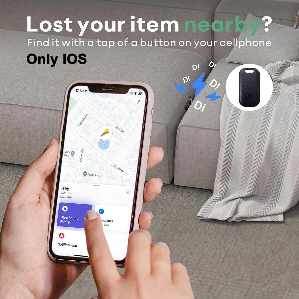 Smart tag compatível com Apple Find