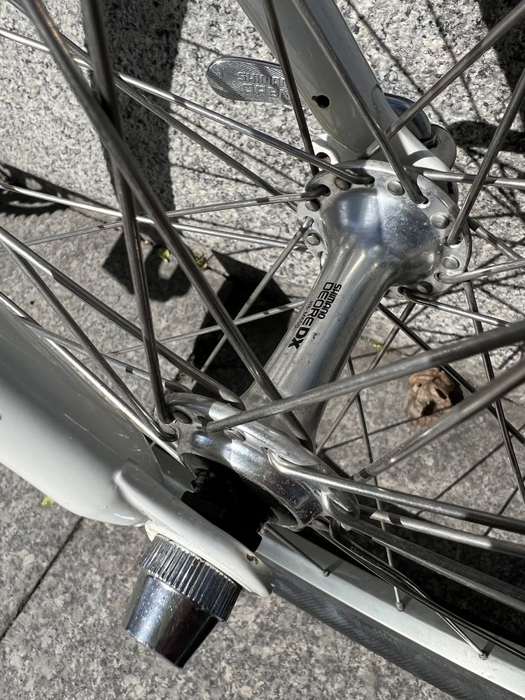 Retro mtb wheeler po pelnym serwisie