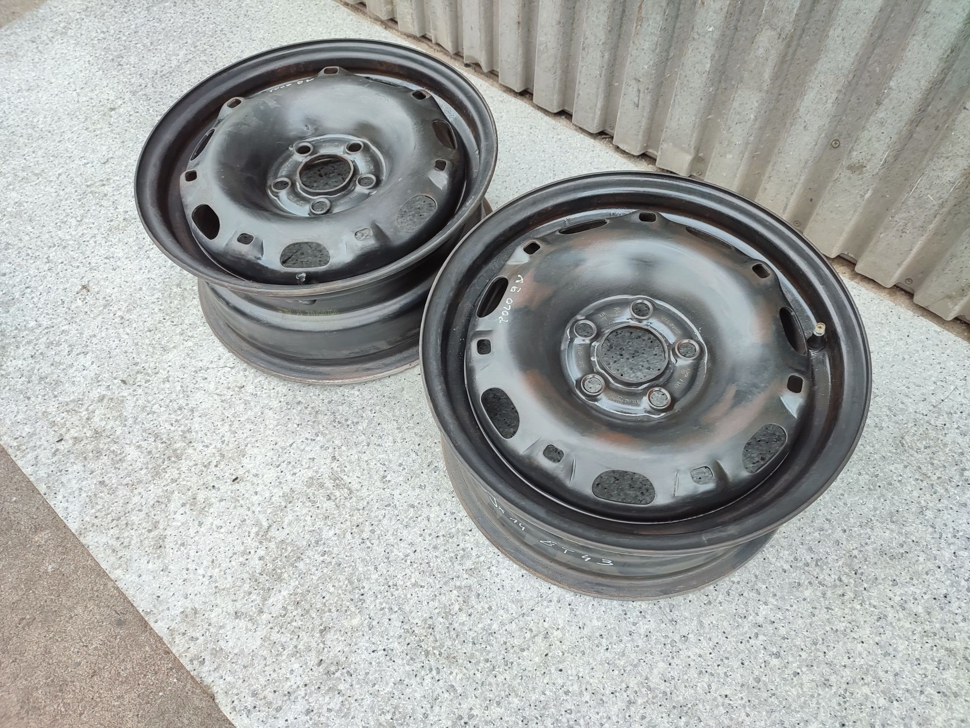 VW Polo 9N Skoda Fabia I felga felgi stalowe 14 Cali 6JX14 ET43 5x100