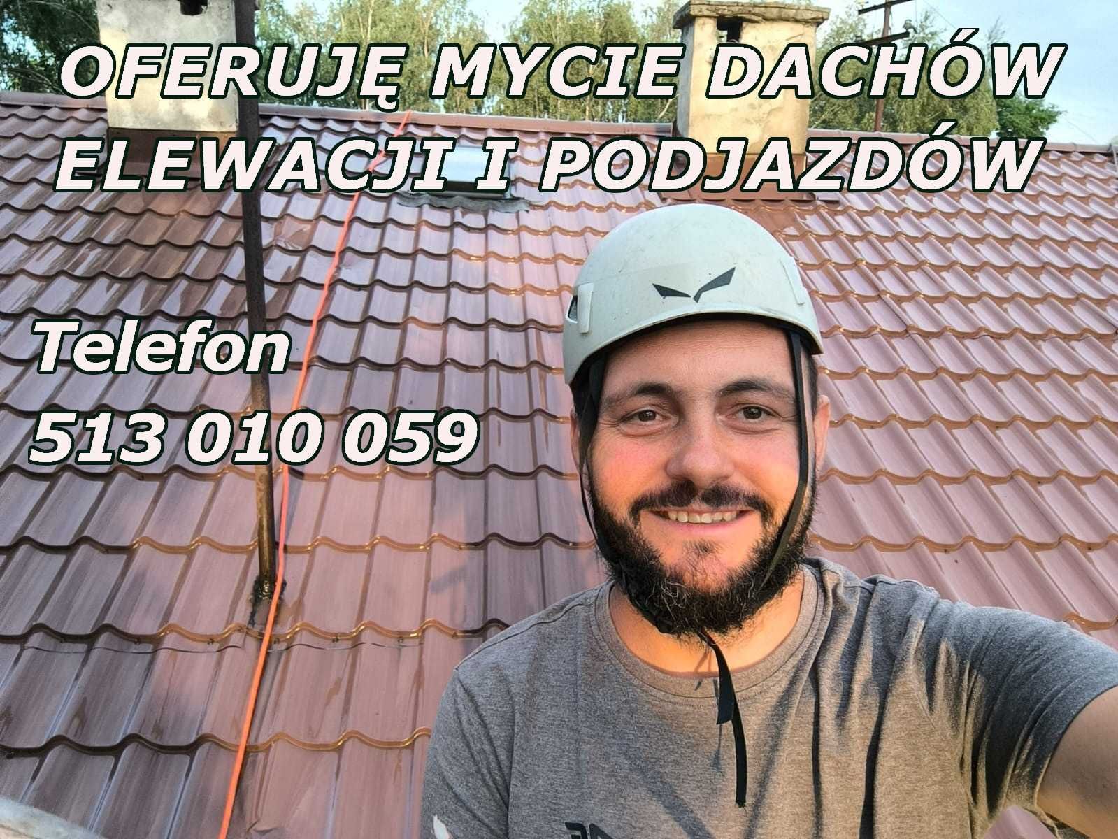 Mycie elewacji, dachów i podjazdów