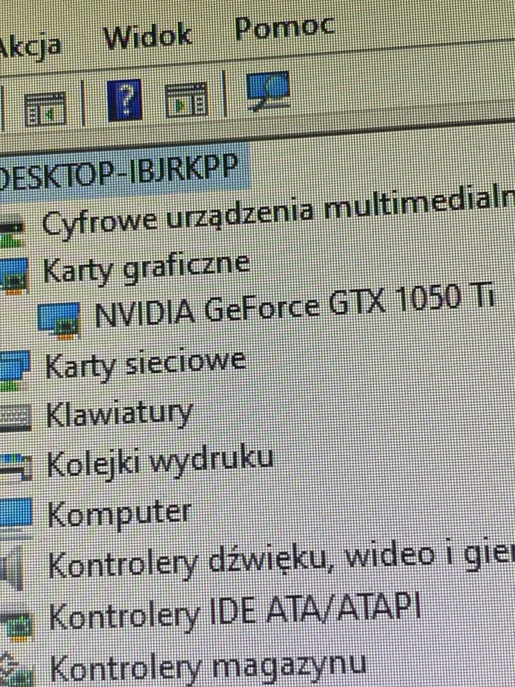Komputer PC intel i7, nvidia