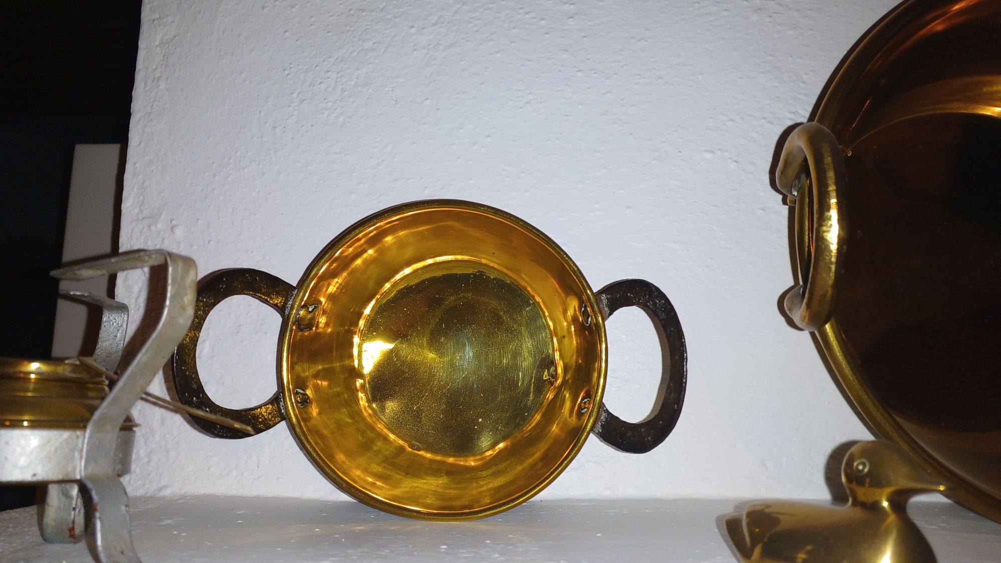 Conjunto de caldeiras latão/cobre