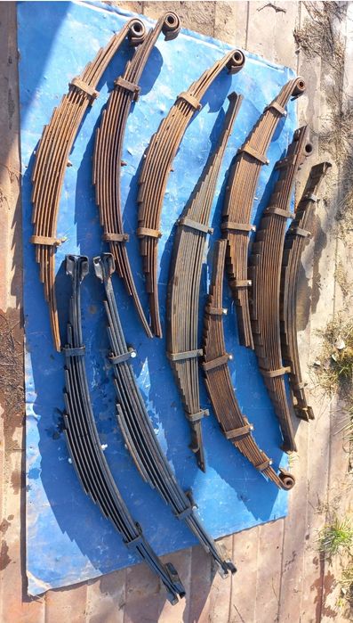 Ресори ресора прицепа 2ПТС4 ЗІЛ 130 Урал Т150 Гкб ГАЗ53 передні задні