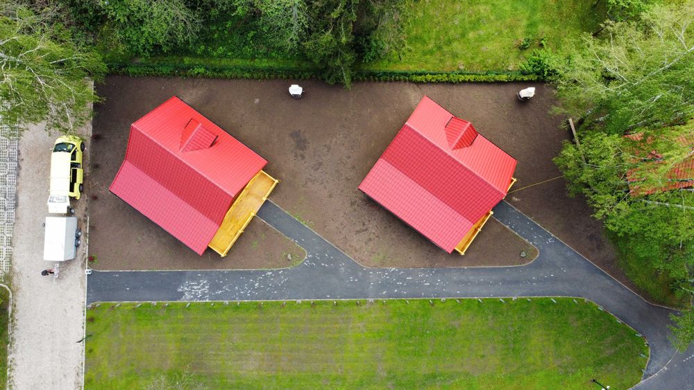 DREWNIANY DOMEK Letniskowy Całoroczny ALICJA II 62 + 35 M2