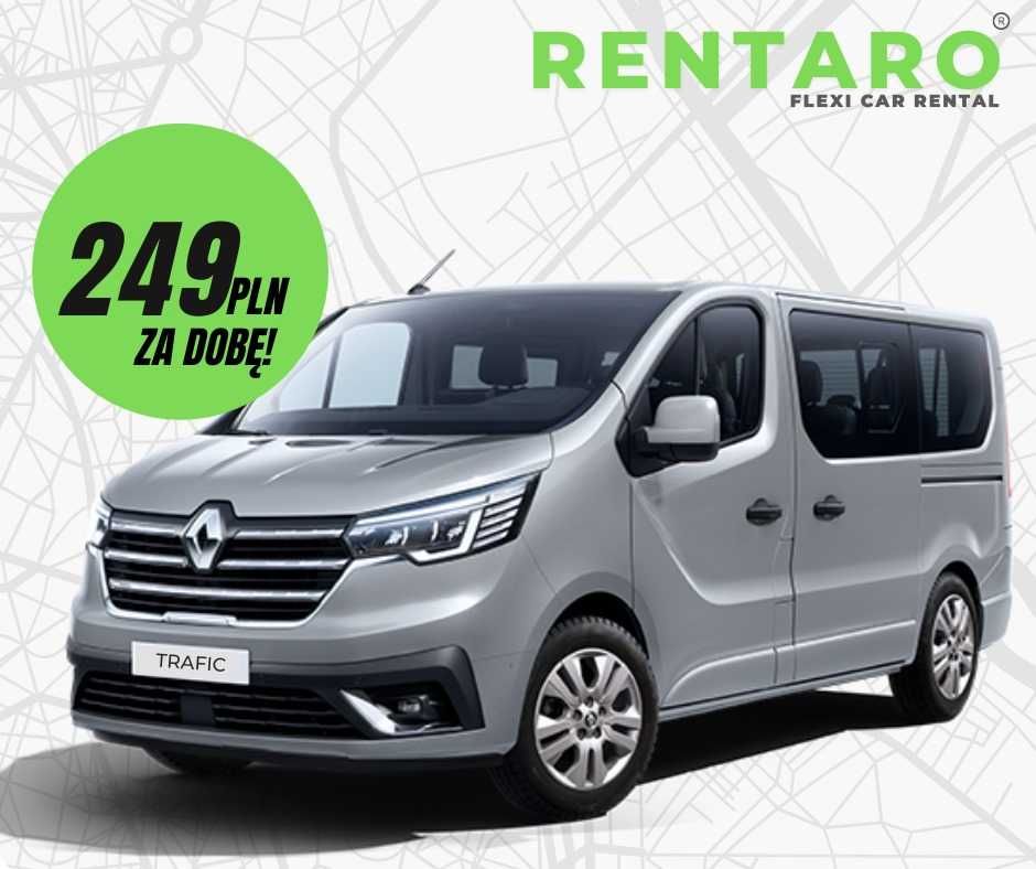 Wynajem Nowe Renault Trafic LONG - Ford Tourneo * 9 osobowe * BUS * t6