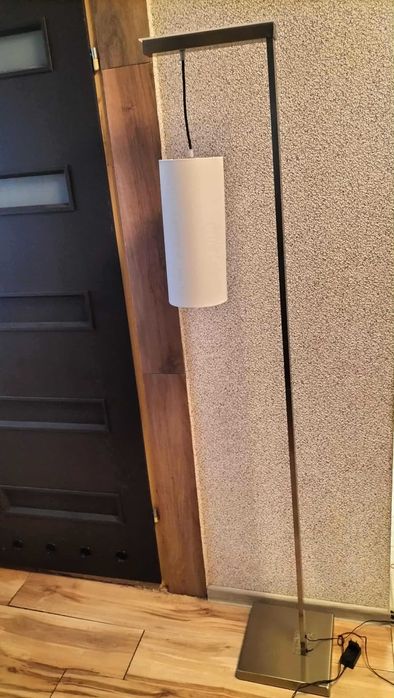 Lampa podłogowa Livarno home zintegrowane źródło LED 23 W szary