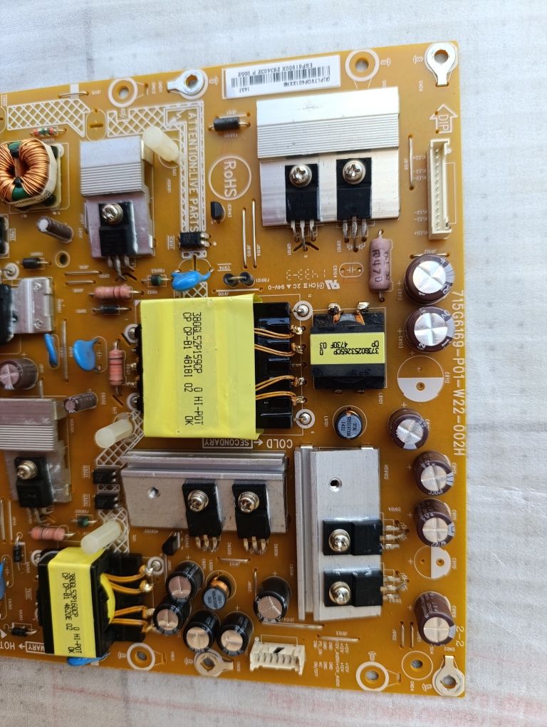 Плата блока питания Филипс 42 дюйма   715G6169-P01-W22-002H