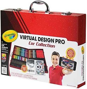 Набір для дитячої творчості Крайола  Crayola Virtual Design Pro-Cars