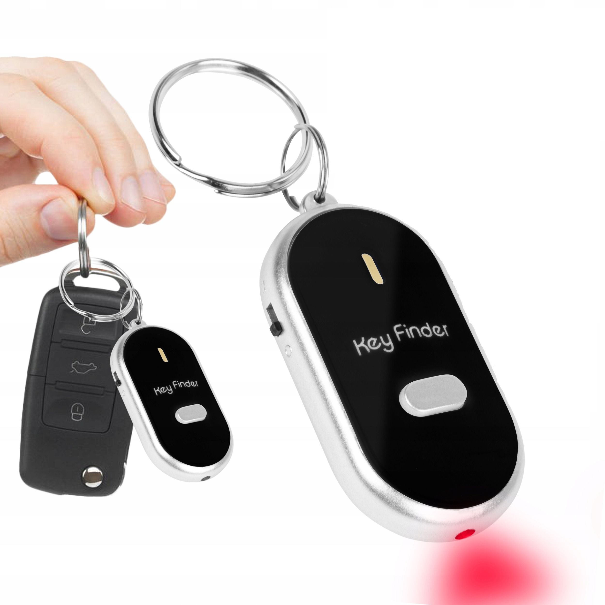 er82 brelok keyfinder reagujący gwizd lokalizator