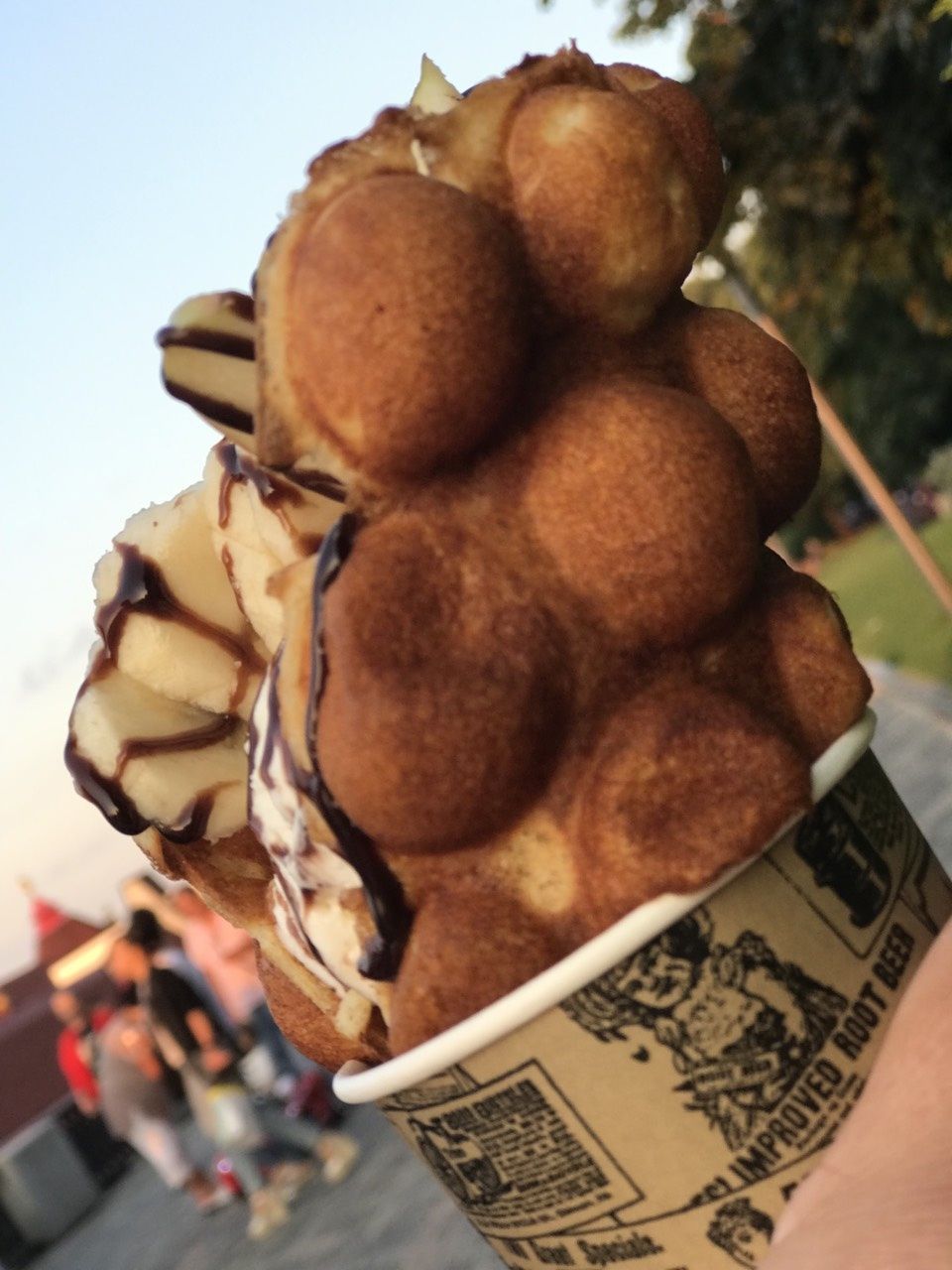 Гонконгські вафлі (bubble waffle), суха суміш для випікання!