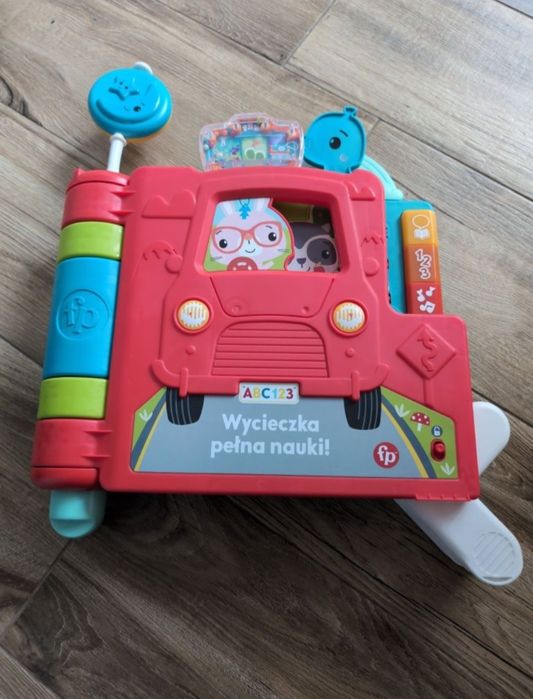 Fisher Price Edukacyjna Grająca książeczka Gigaksiążka