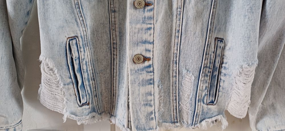 Kurtka dzinsowa,katana M/L