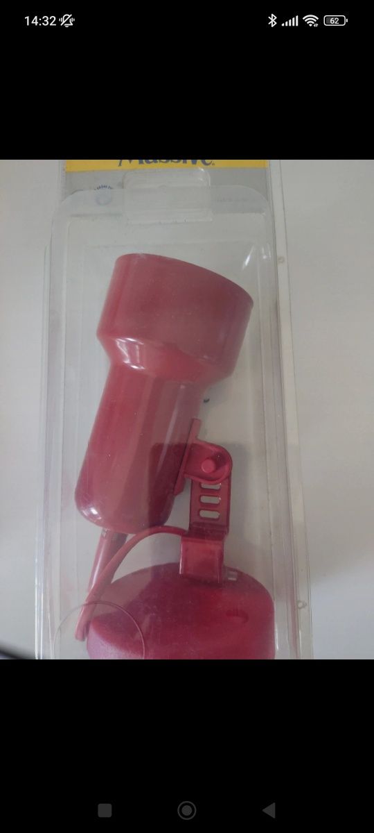 Candeeiro de teto com 1 Foco vermelho vintage anos 80 massive made in