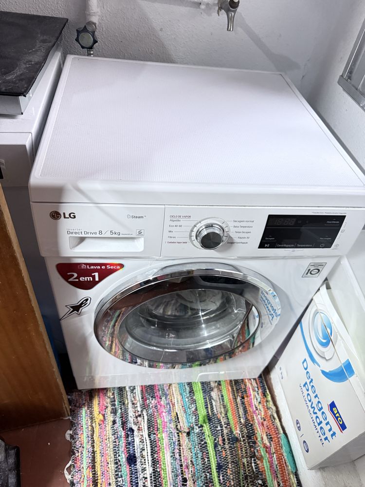 Vendo maquina lava e seca lg