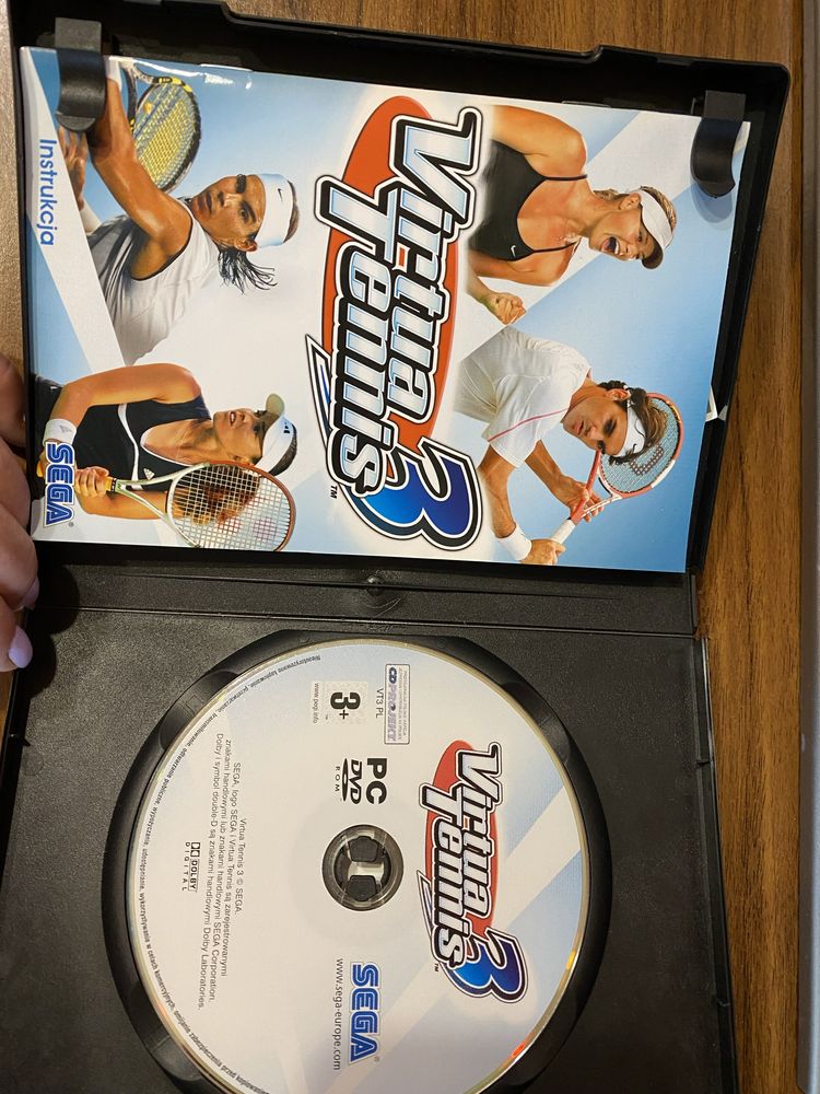 Gra na PC dvd Virtua Tennis