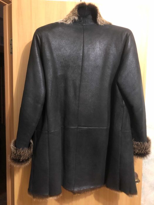 Дублянка чоловіча шкіра мех ТОСКАНА. Розмір 50-52.