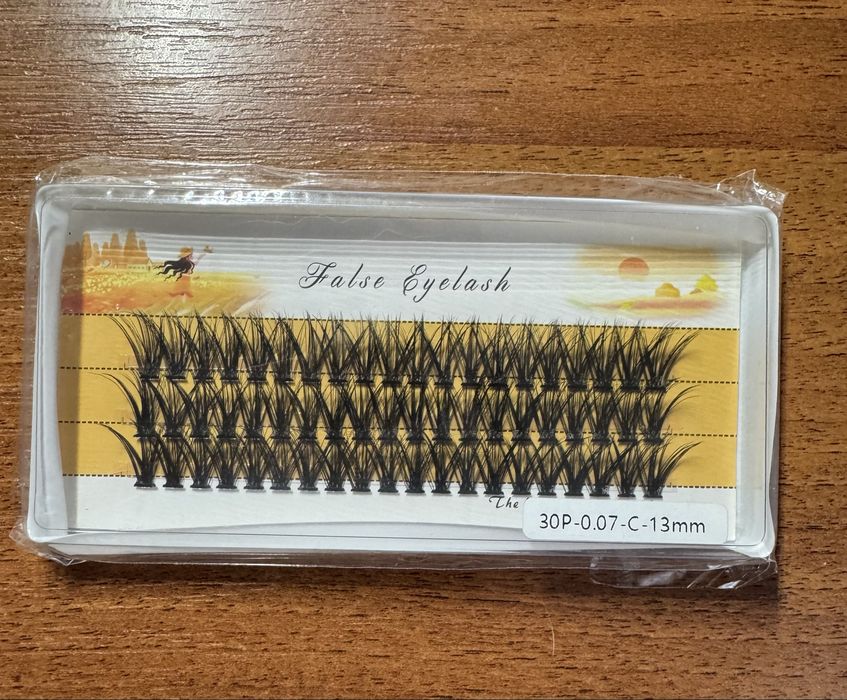 Накладні пучкові вії