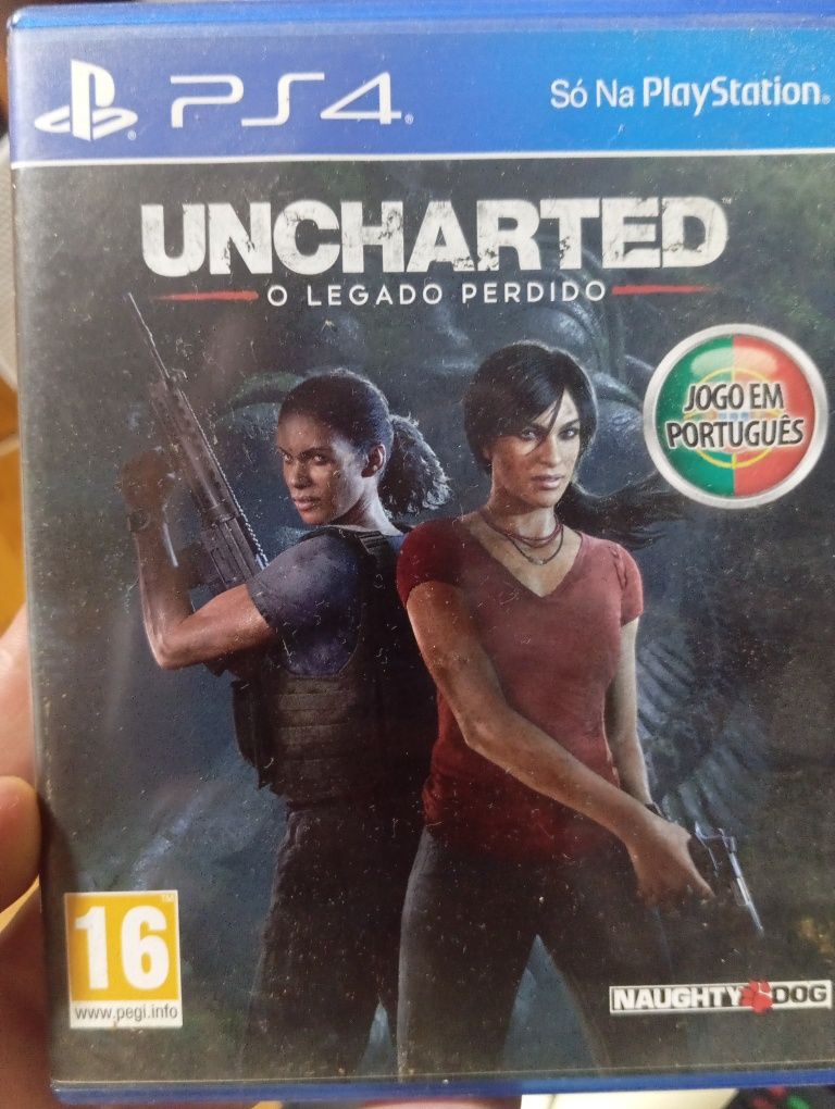 Uncharted o legado perdido Ps4