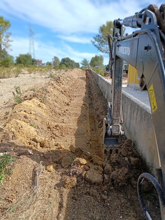 Serviços de mini -giratória e basculante
