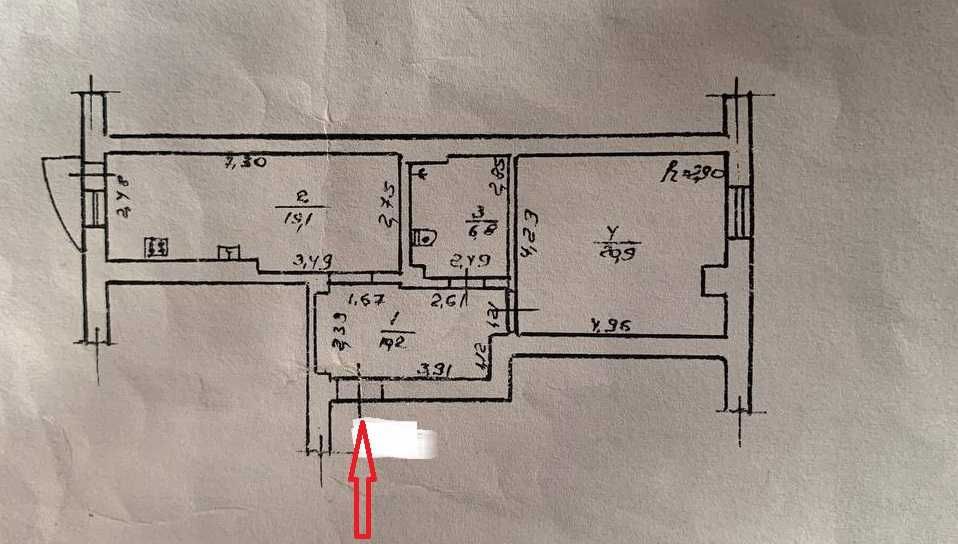 Продам 1-к квартиру на ул.Екатериниская "Климовский дом"