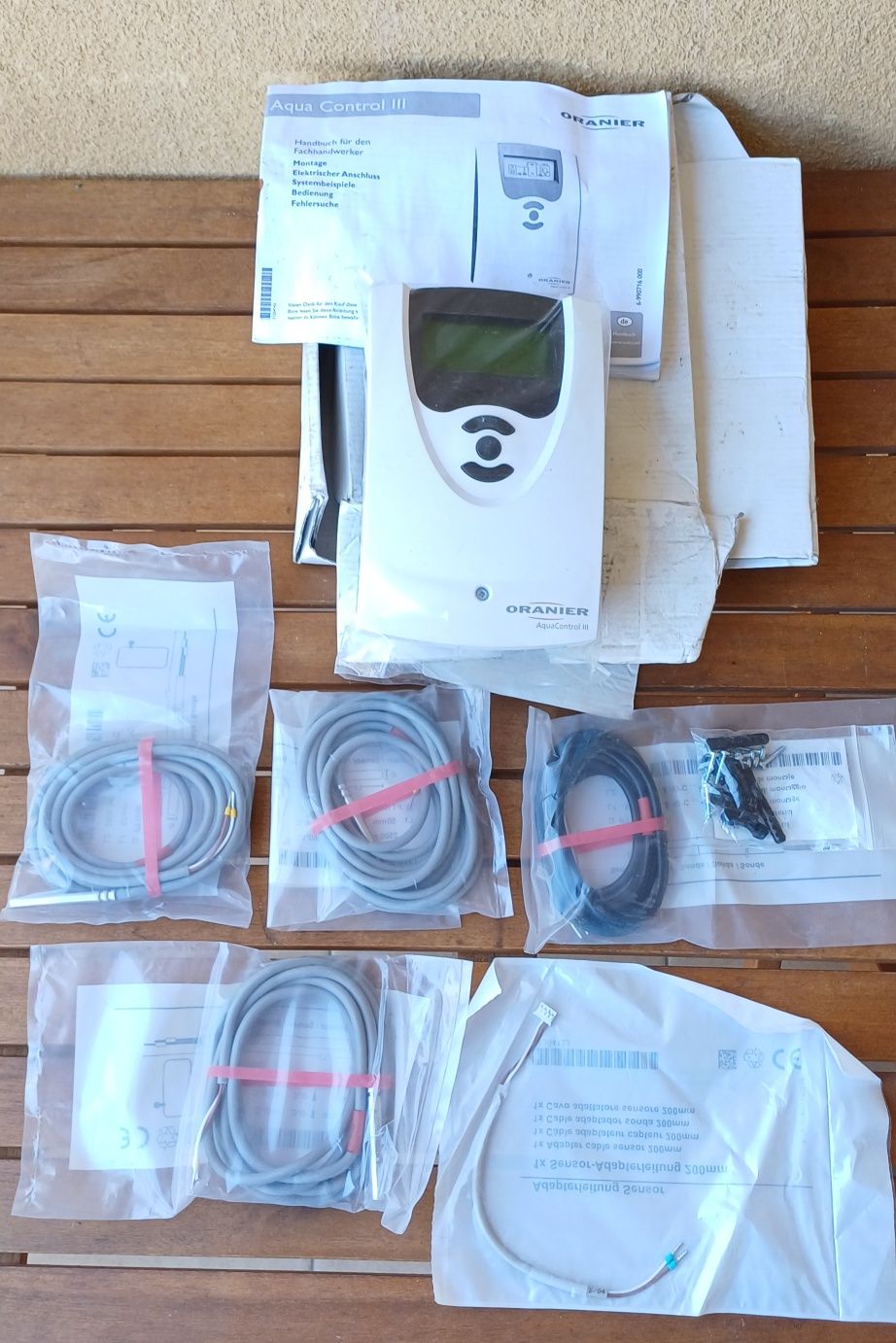 Oranier Aqua Control  regulator różnicy temperatury kominek termostat