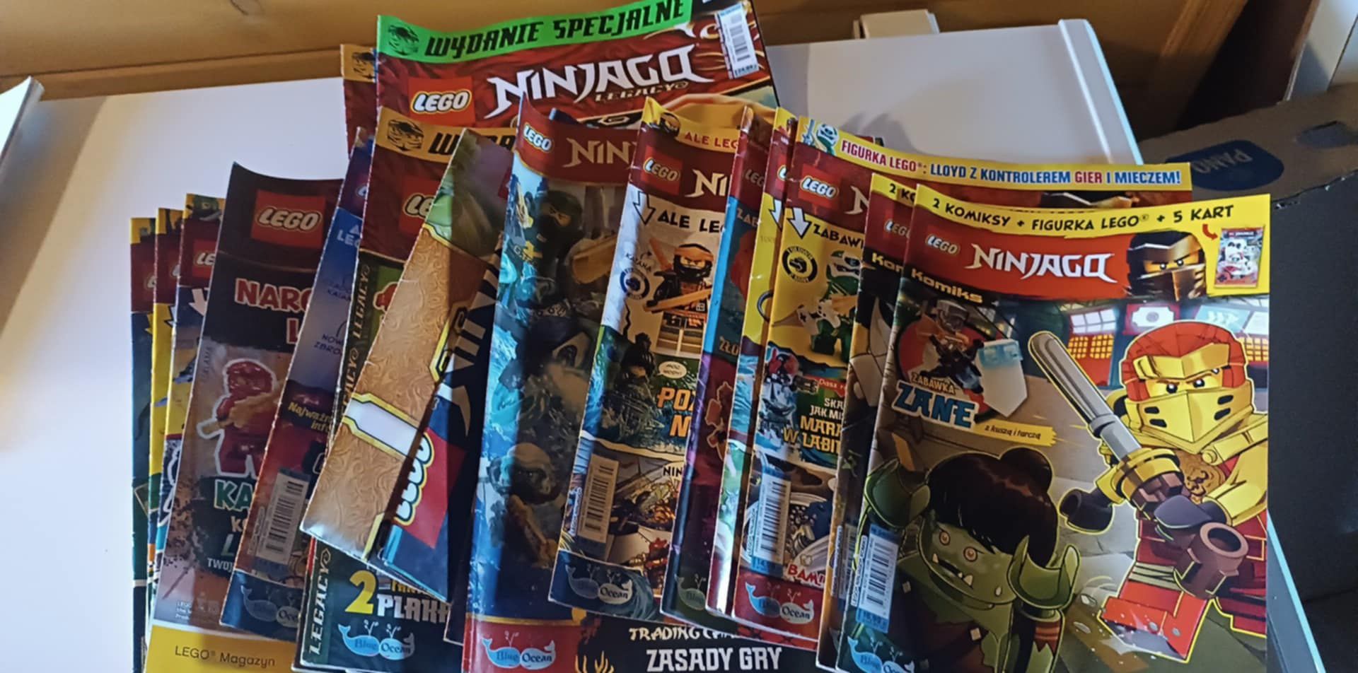 Mix klocków LEGO ninjago