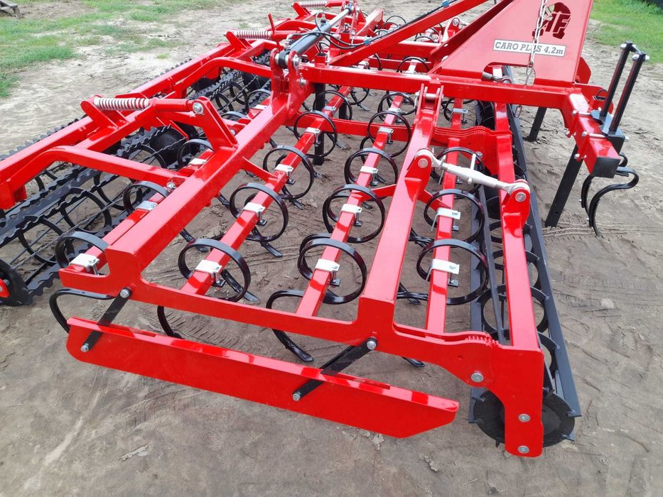 NOWY Agregat uprawowy przedsiewny 4,2 m kultywator wałki strunowe