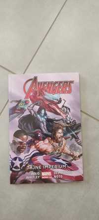 Książka komiks Avengers tajne imperium