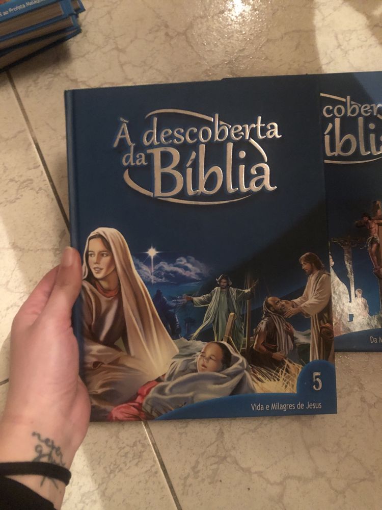 Coleção para crianças a descoberta da Bíblia