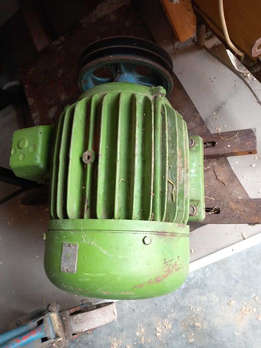 silnik elektryczny 3 fazowy, mocny 7 KW, 1450-obr/min