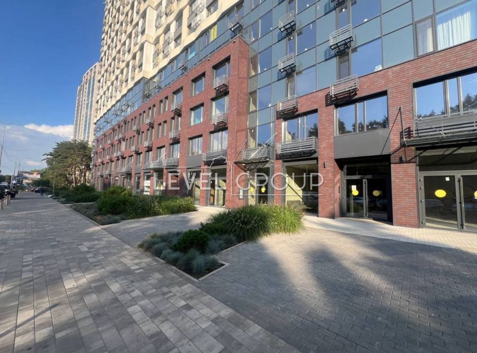 ЖК Новий Автограф Фасад Парк Перемога Ресторан, Магазин, Салон Краси