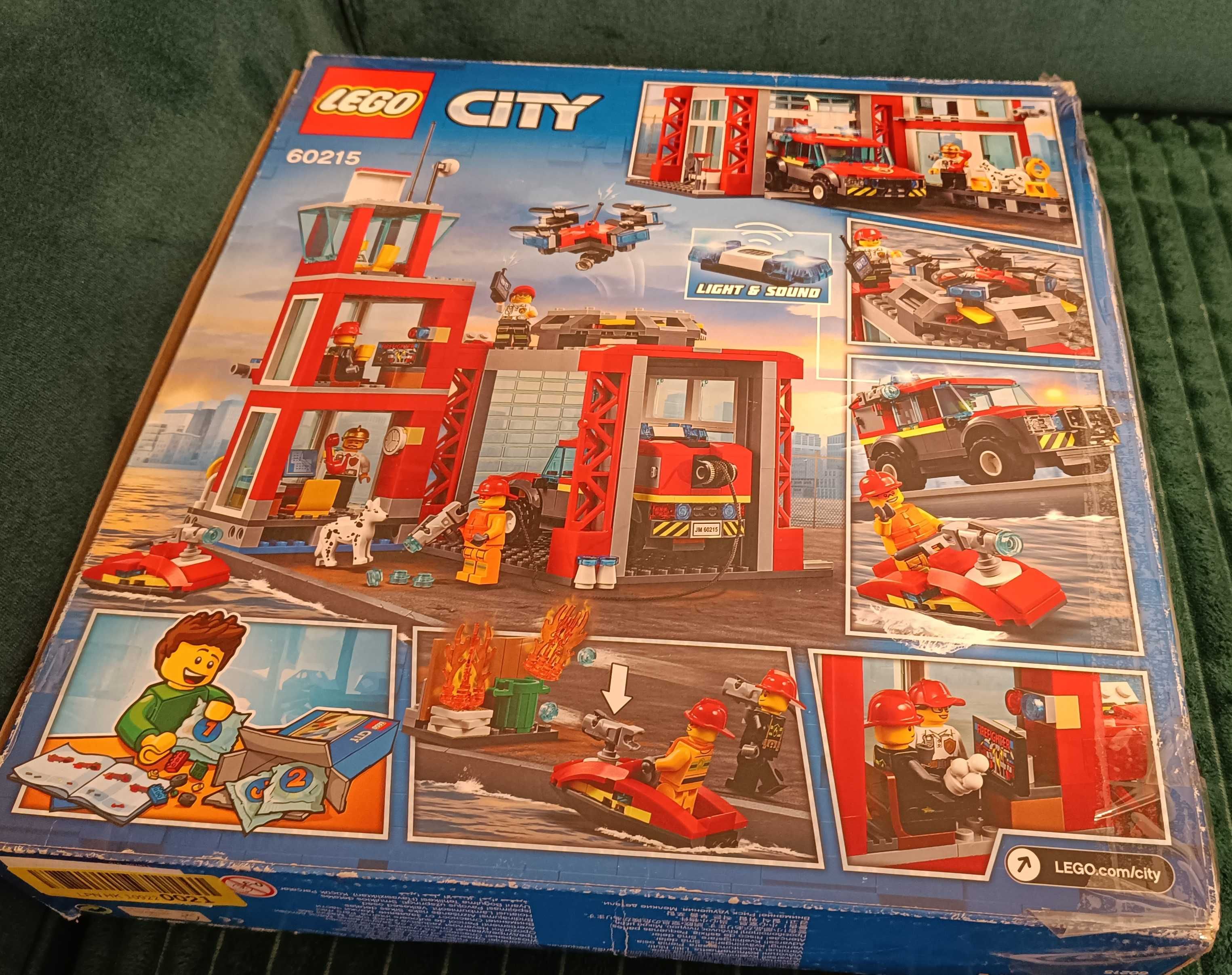 LEGO City 60215 Remiza strażacka