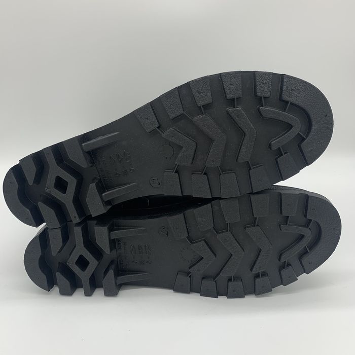 Buty męskie kalosze za kostkę PIER ONE rozmiar 47 czarne wysokie