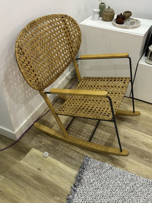Bela cadeira de balanço