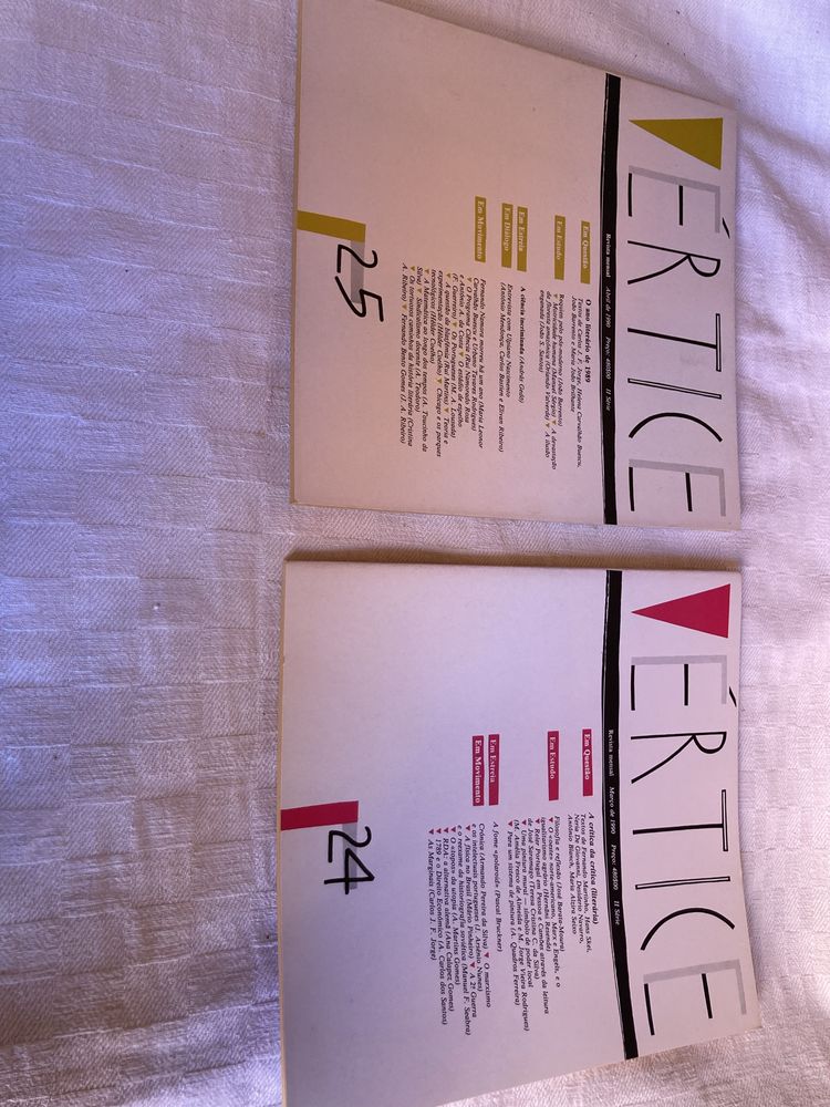 Revista mensal Vértice