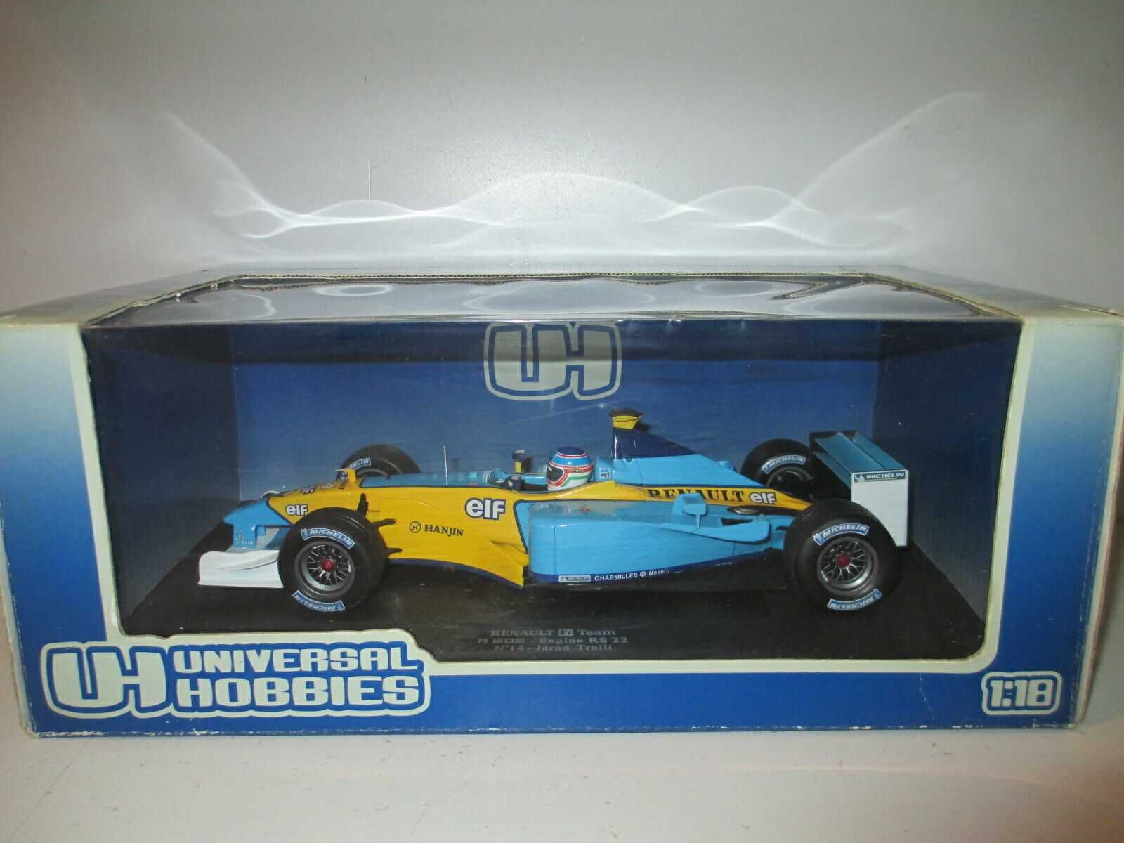 1:18 Universal Hobbies Renault F1 Jarno Trulli #14 2002