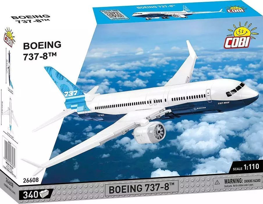 Cobi 26608. Boeing 737-8. Cobi. Nowy Produkt