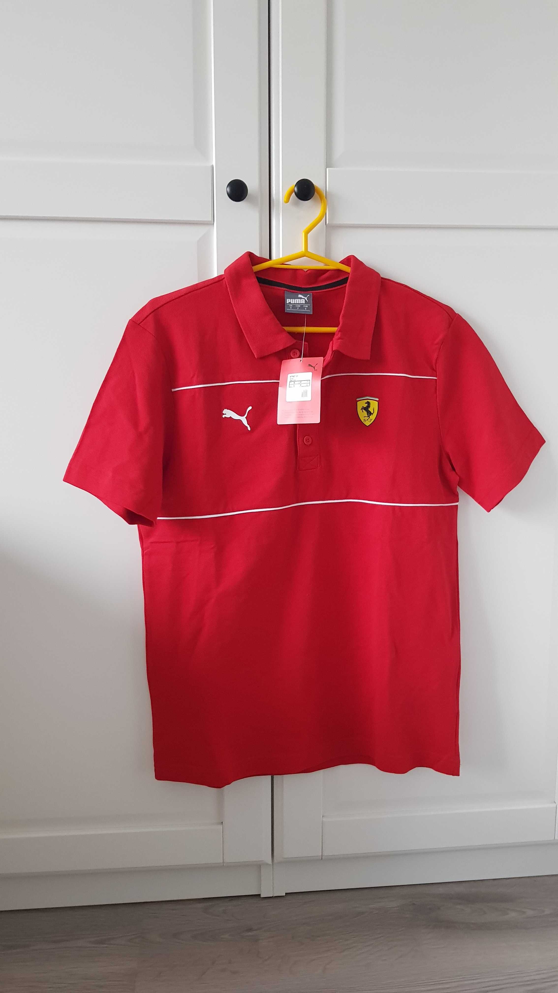 PUMA FERRARI koszulka polo r.S nowa