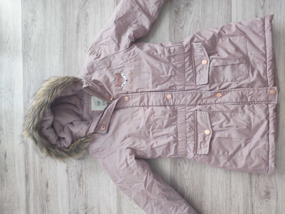Kurtka dziewczęca zimowa