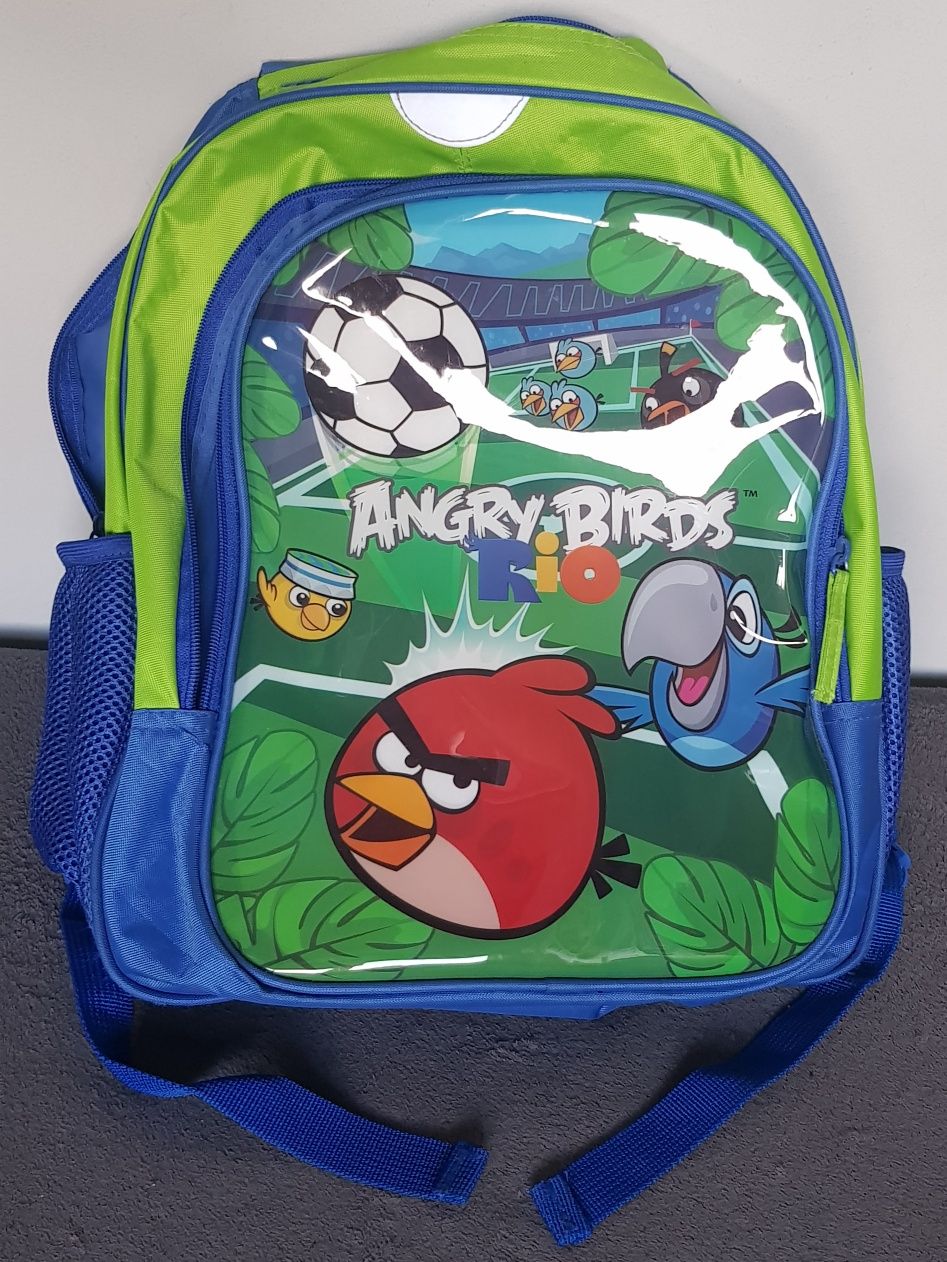 Plecak na licencji ANGRY BIRDS RIO - jak nowy !!!