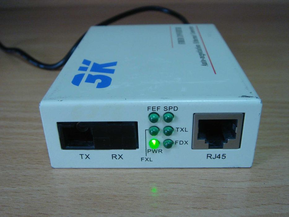 Медіаконвертер, fiber converter