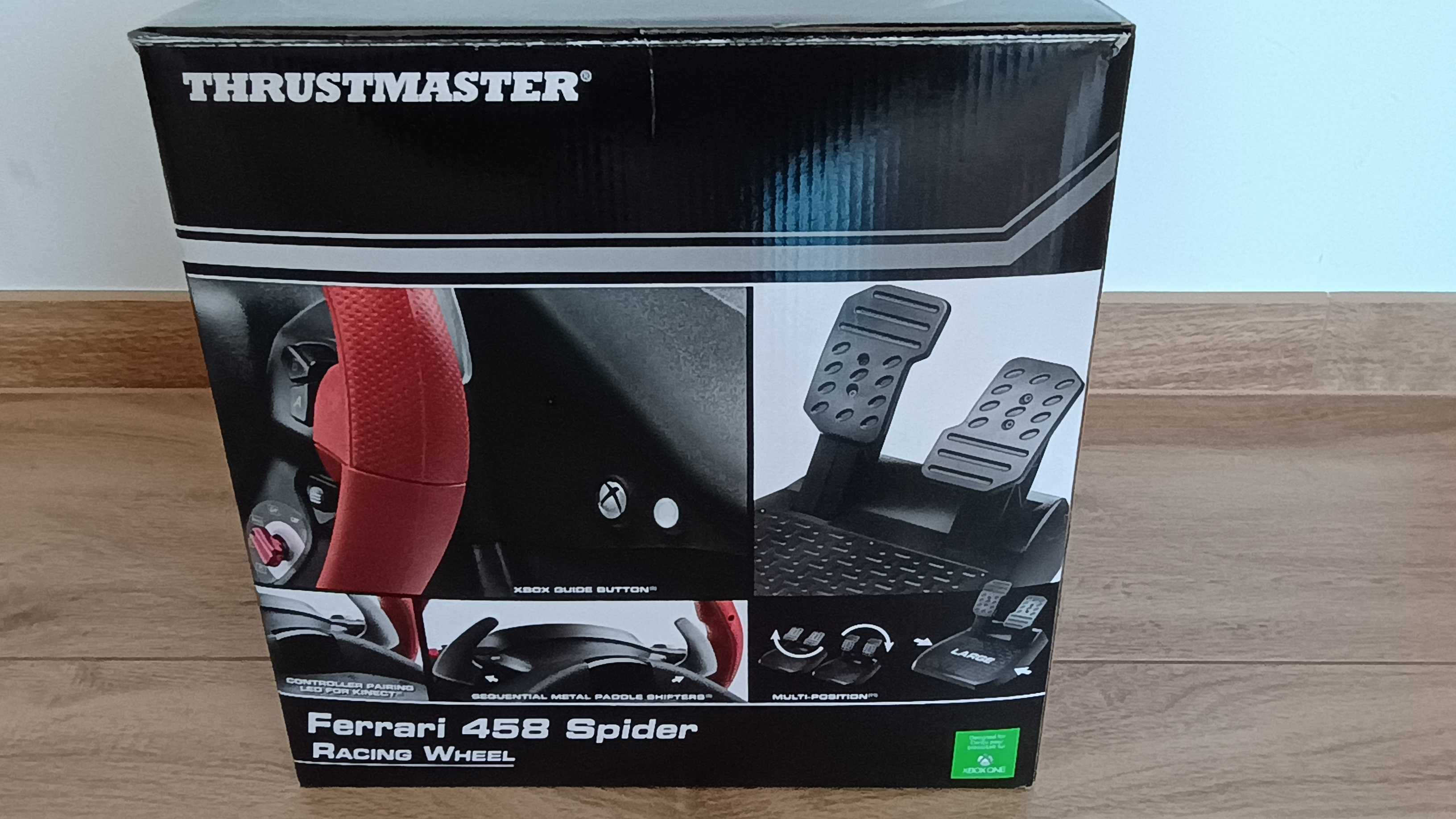 Xbox One X 1TB FORZA H4 Motosport 7 Thrustmaster Ferrari 458 Spider