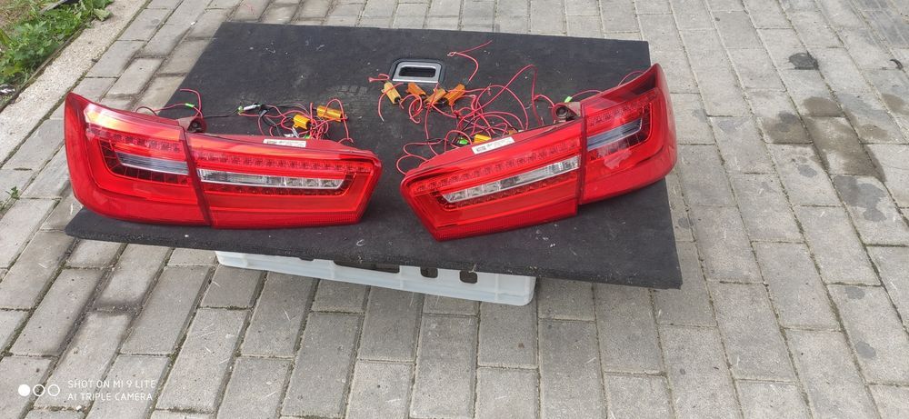 Audi A6 C7 Kombi Komplet 4 lamp tył Led Auto Części Audi Blask Goldap